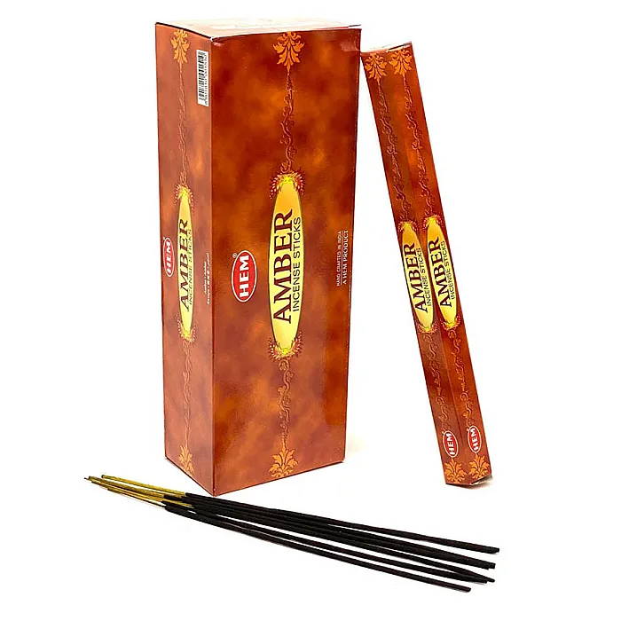 Hexagram Amber Hem